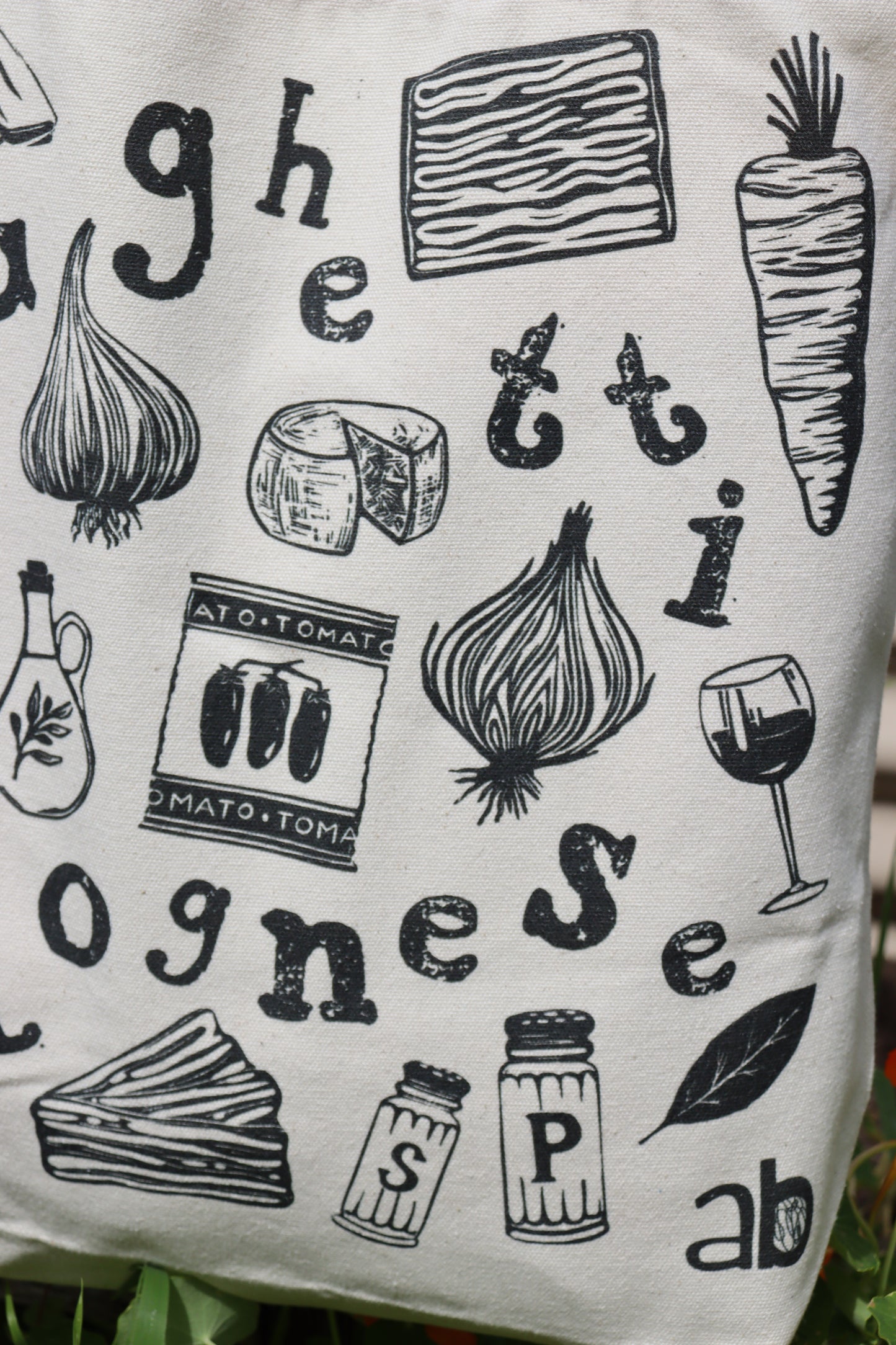 Spaghetti Bolognese Tote Bag