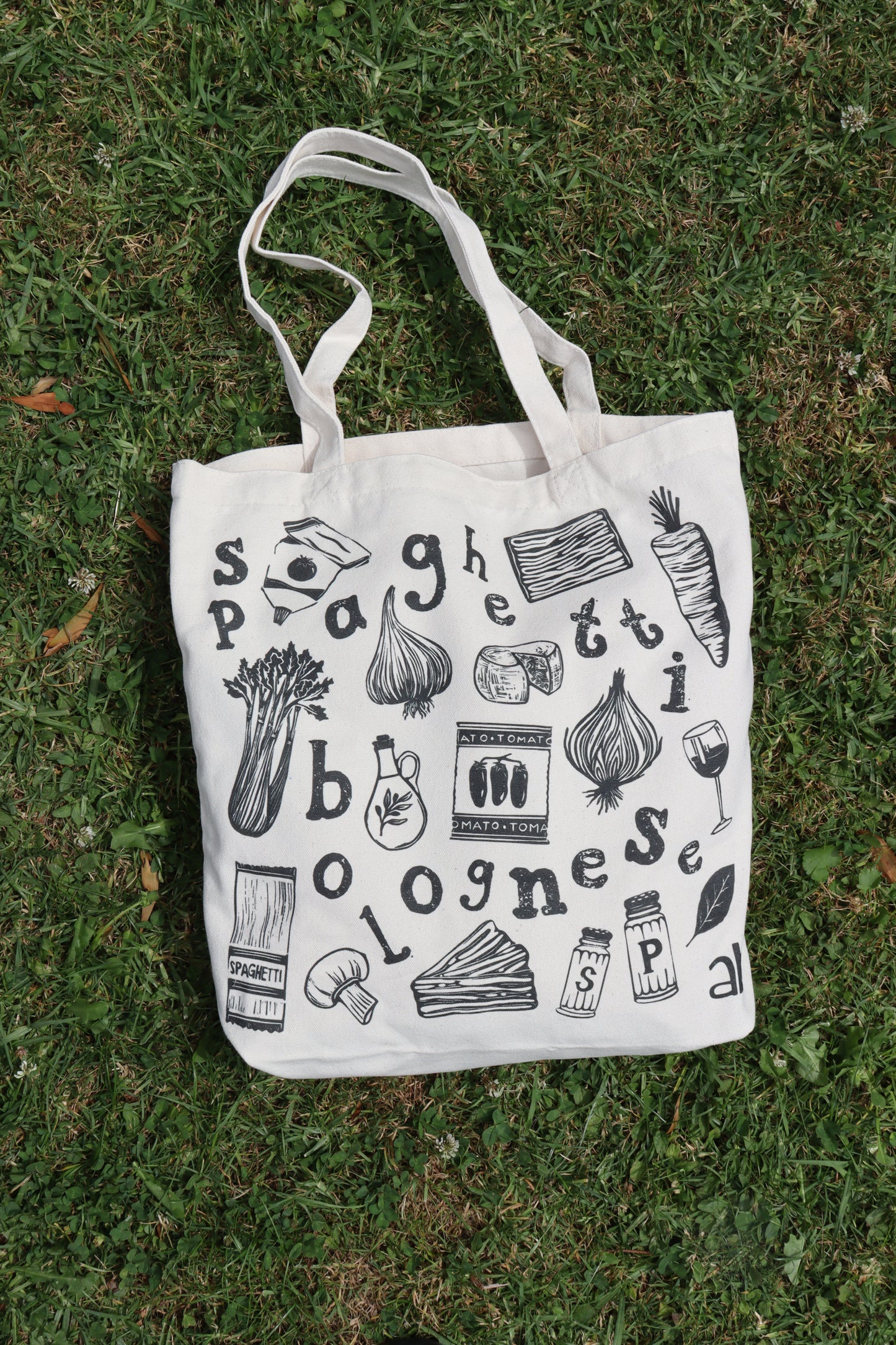 Spaghetti Bolognese Tote Bag