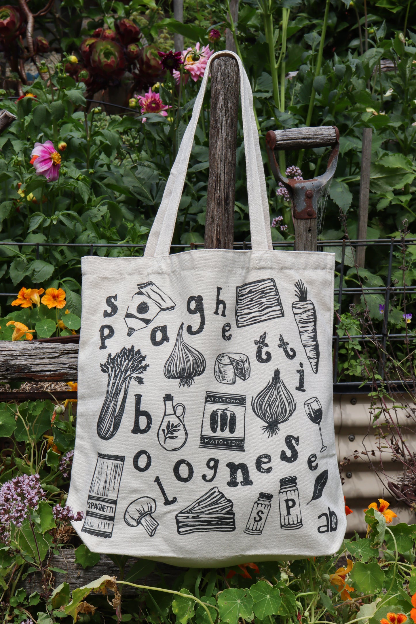 Spaghetti Bolognese Tote Bag